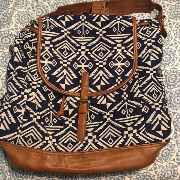 Aztec print Backpack - Picture 1 of 4